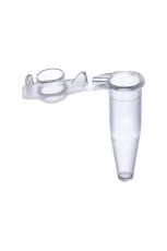 0.2ml PCR Tube, Domed Shielded Cap, Natural