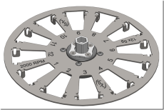 Cytologický rotor pro ISA